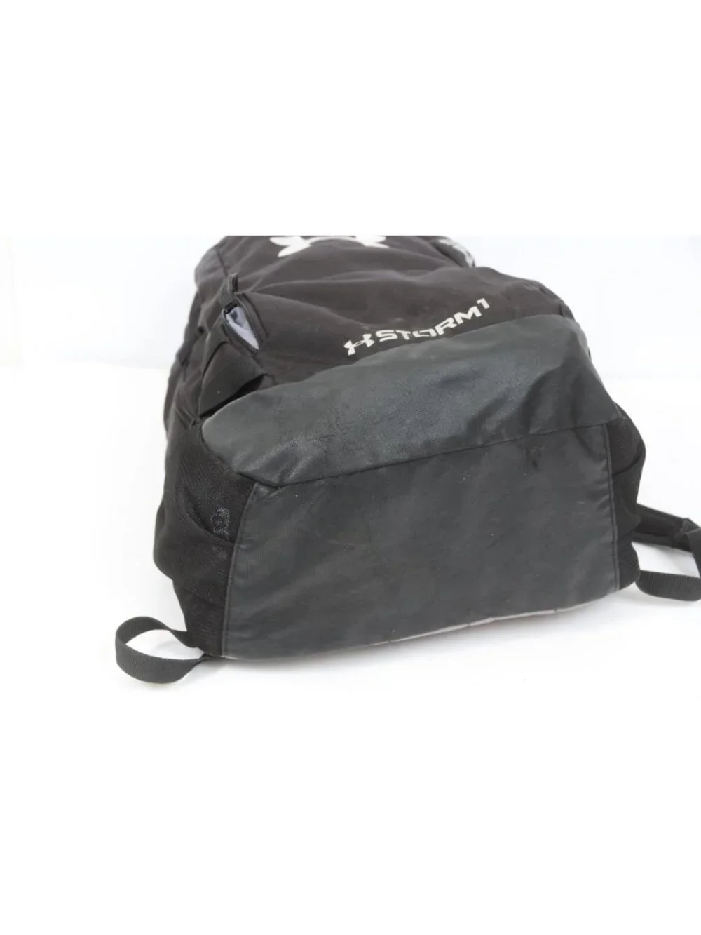 Under Armour Storm 1 Team Hustle All Sport Backpack Black Silver Rucksack